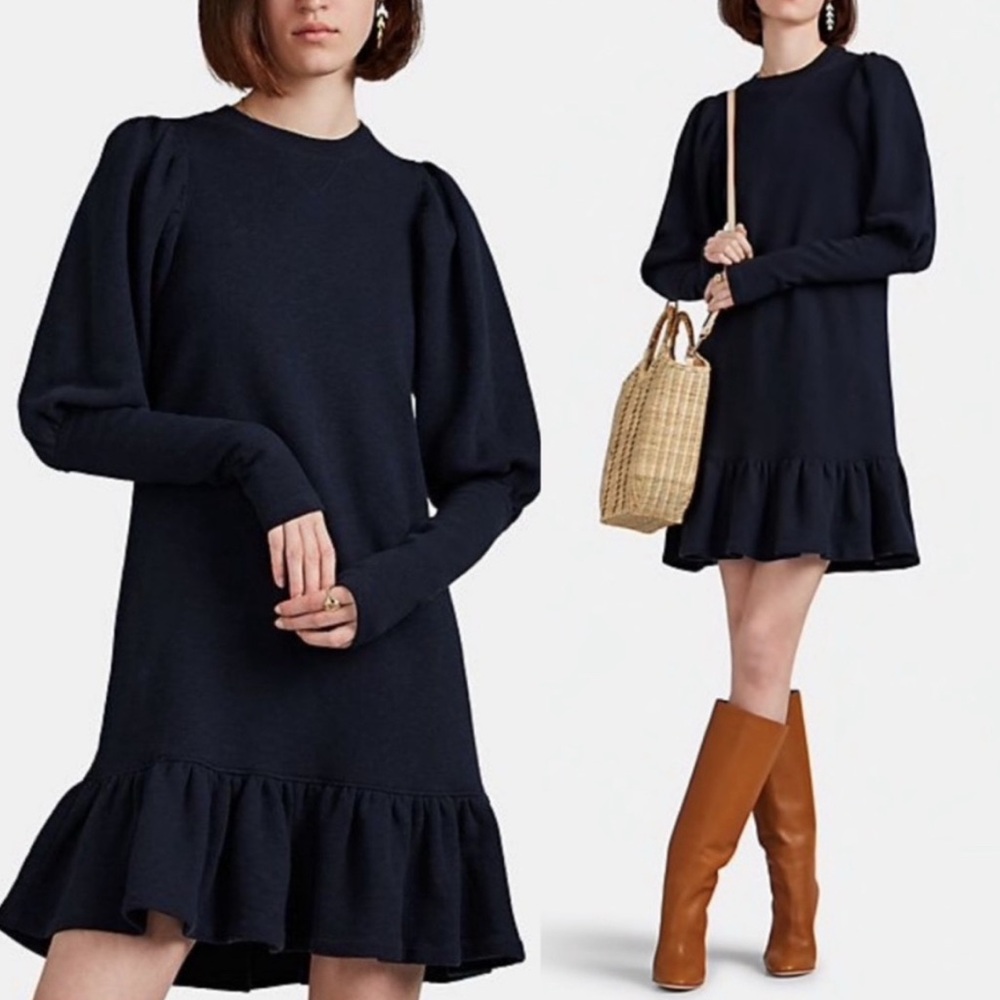 Ulla Johnson Talis Dress, Midnight Blue, Size Medium